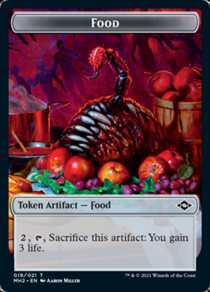 Image of Food Token (18) [Modern Horizons 2 Tokens]