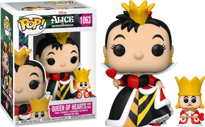 Image of Queen of Hearts with King (Disney Alice in Wonderland) #1063