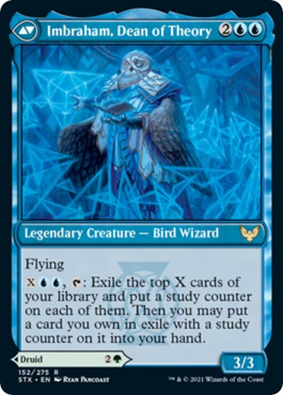 Image of Kianne, Dean of Substance // Imbraham, Dean of Theory [Strixhaven: School of Mages Prerelease Promos]