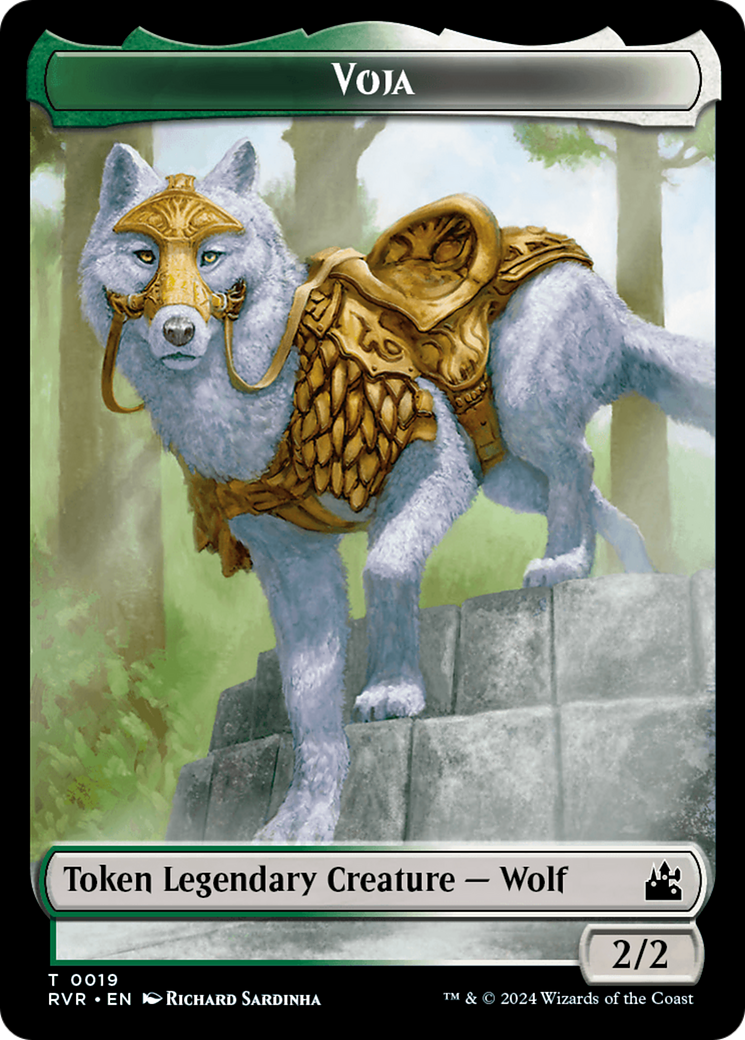 Image of Voja Token [Ravnica Remastered Tokens]