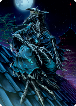 Image of Jin-Gitaxias, Progress Tyrant Art Card [Kamigawa: Neon Dynasty Art Series]