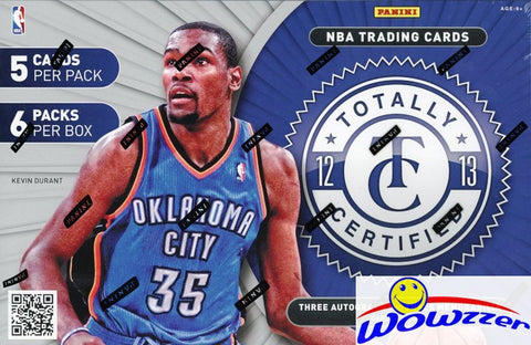 2012-13 Panini Totally Certified Hobby Box