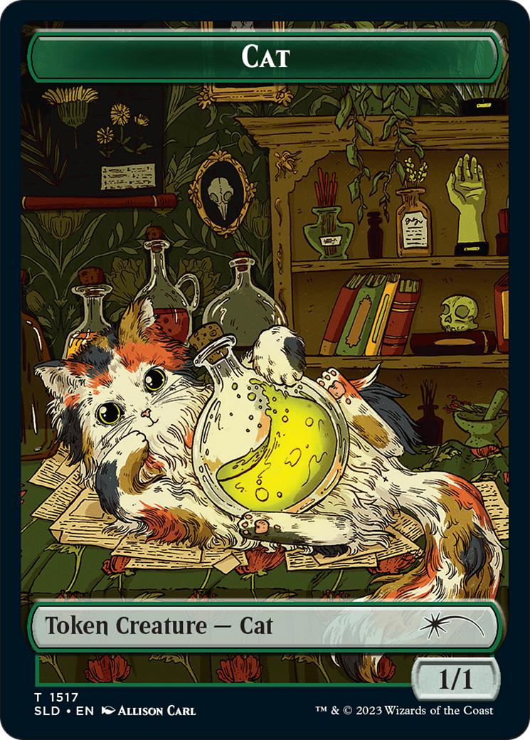 Image of Dog // Cat Double-Sided Token [Secret Lair Commander Deck: Raining Cats and Dogs Tokens]