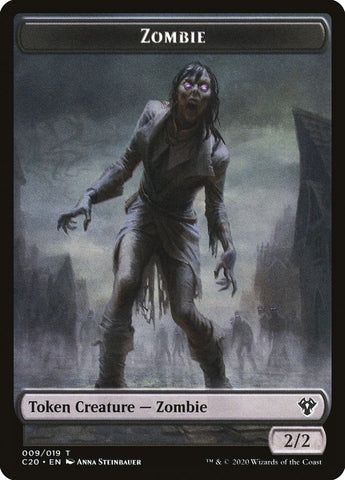 Zombie Token [Commander 2020 Tokens]