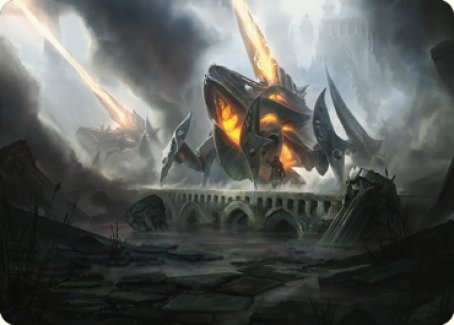 Image of Skitterbeam Battalion Art Card [The Brothers' War Art Series]