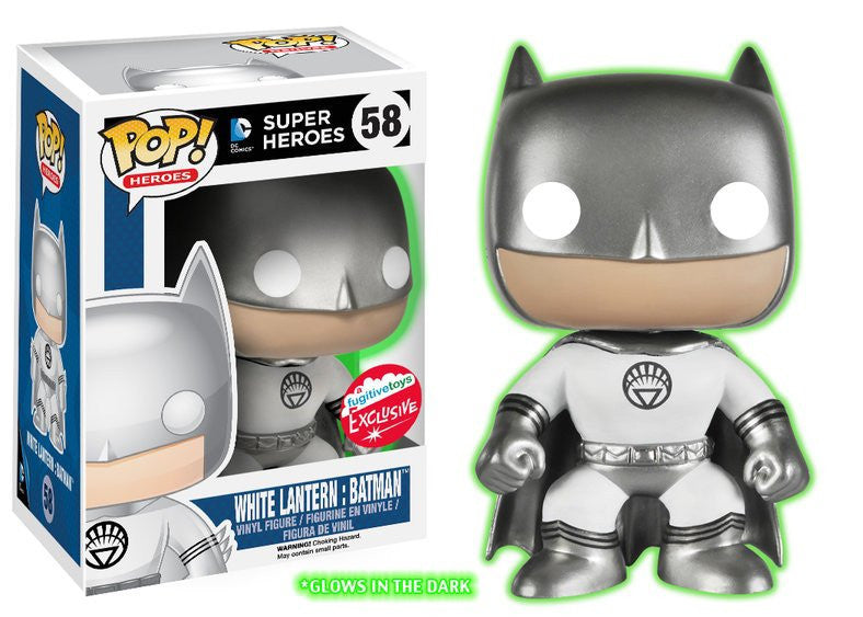 Image of White Lantern : Batman (Glow) (Fugitive Toys Exclusive)