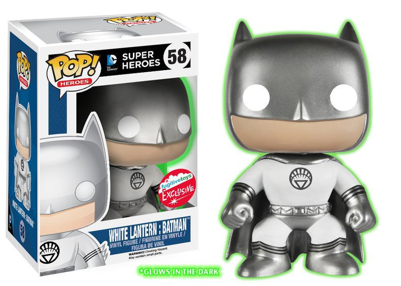 White Lantern : Batman (Glow) (Fugitive Toys Exclusive)