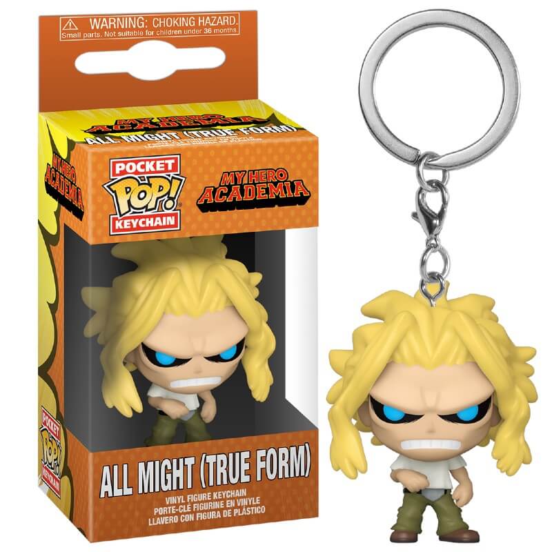 Image of All Might (True Form) - Pocket Pop! Keychain (My Hero Academia)