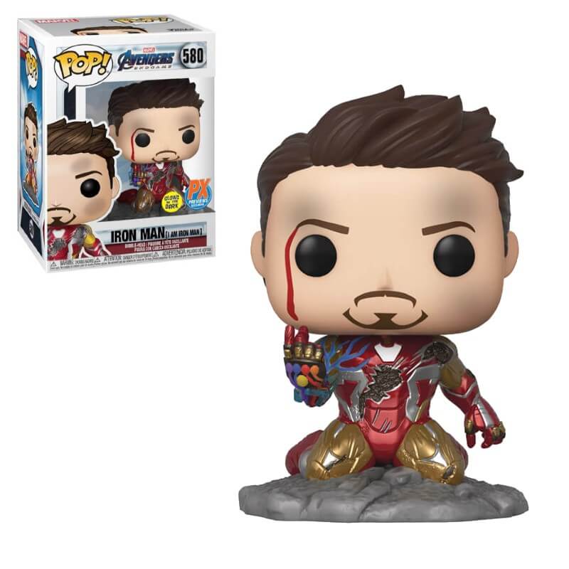 Image of Iron Man (I Am Iron Man) (Glows In The Dark) (PX Previews Exclusive) (Avengers: Endgame) #580