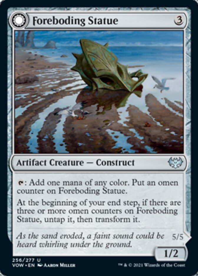 Image of Foreboding Statue // Forsaken Thresher [Innistrad: Crimson Vow]