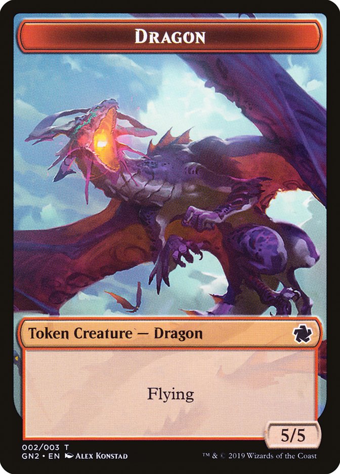 Image of Dragon Token (002/003) [Game Night 2019 Tokens]