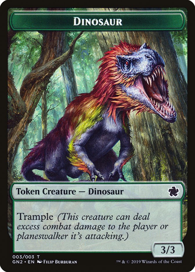 Image of Dinosaur Token [Game Night 2019 Tokens]