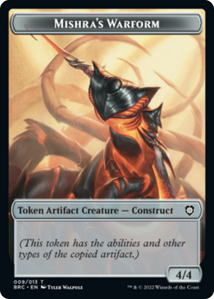 Image of Mishra's Warform // Inkling Double-Sided Token [The Brothers' War Commander Tokens]