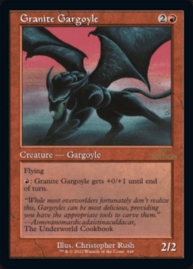 Image of Granite Gargoyle (Retro) [30th Anniversary Edition]