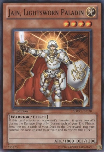 Image of Jain, Lightsworn Paladin [SDDC-EN020] Common