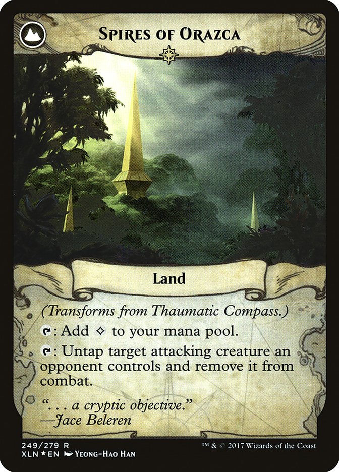 Image of Thaumatic Compass // Spires of Orazca [Ixalan Prerelease Promos]