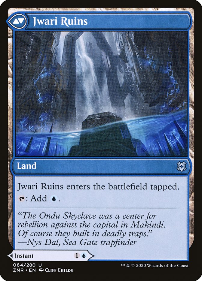 Image of Jwari Disruption // Jwari Ruins [Zendikar Rising]