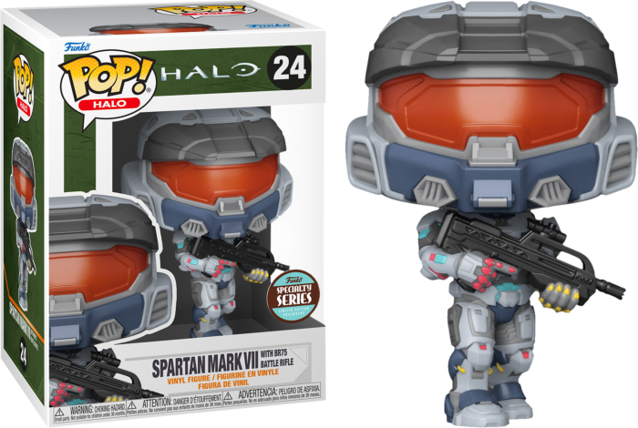 Image of Spartan Mark VII (with BR75 Battle Rifle) (Halo) #24