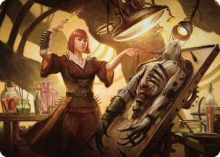 Image of Ashnod, Flesh Mechanist Art Card [The Brothers' War Art Series]