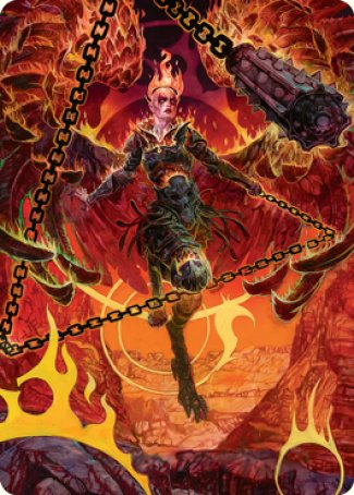 Image of Zariel, Archduke of Avernus Art Card [Dungeons & Dragons: Adventures in the Forgotten Realms Art Series]
