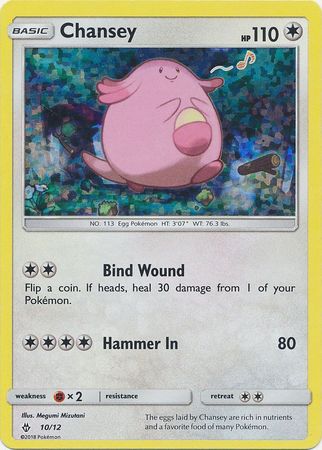 Image of Chansey (10/12) [McDonald's Promos 2019]