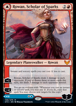Image of Rowan, Scholar of Sparks // Will, Scholar of Frost [Strixhaven: School of Mages]