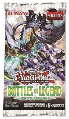 Image of Battle of Legends: Hero's Revenge booster pack 1st Edition
