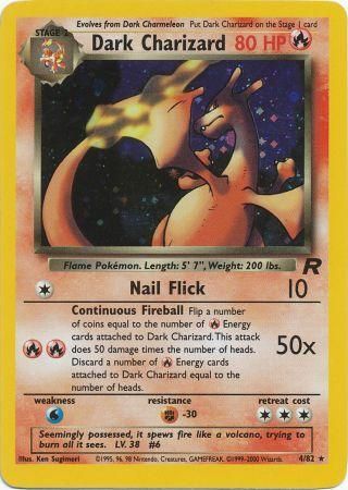 Dark Charizard  4/82 Team Rocket Unlimited Holo (NM)