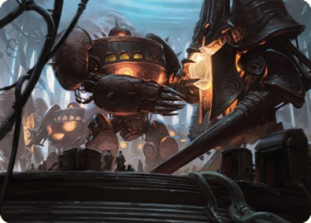 Image of Autonomous Assembler Art Card [The Brothers' War Art Series]