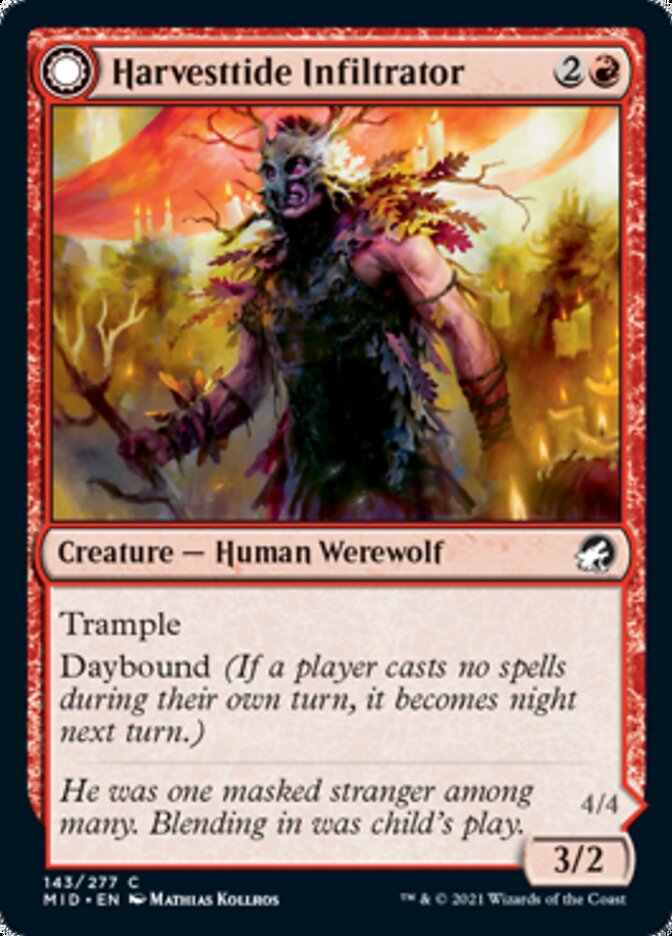 Image of Harvesttide Infiltrator // Harvesttide Assailant [Innistrad: Midnight Hunt]