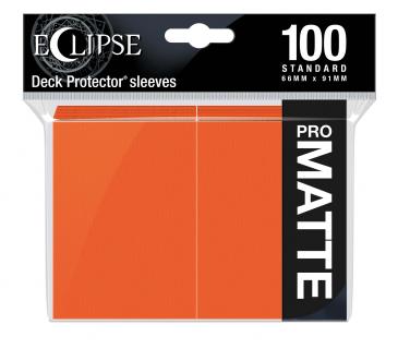 Orange - Eclipse Pro-Matte Standard Sleeves