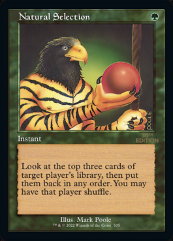 Image of Natural Selection (Retro) [30th Anniversary Edition]