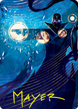Image of Negate Art Card (Gold-Stamped Signature) [Strixhaven: School of Mages Art Series]
