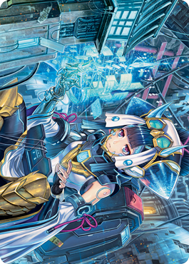 Image of Covert Technician Art Card [Kamigawa: Neon Dynasty Art Series]