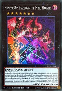 Image of Number 89: Diablosis the Mind Hacker [YCSW-EN010] Super Rare