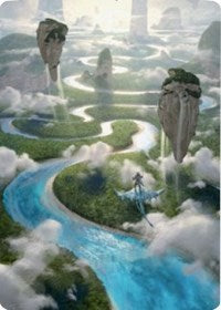 Image of Clearwater Pathway Art Card [Zendikar Rising Art Series]