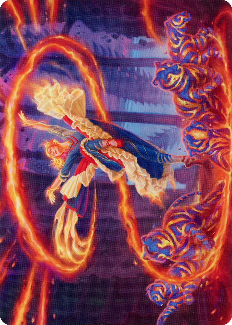 Image of Joyful Stormsculptor Art Card [March of the Machine Art Series]