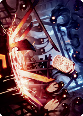 Image of Smoke Spirits' Aid Art Card [Kamigawa: Neon Dynasty Art Series]