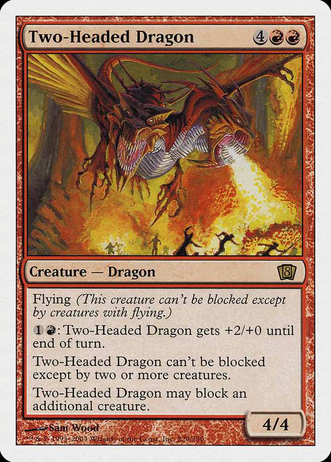 Image of Two-Headed Dragon (Oversized) [Eighth Edition]