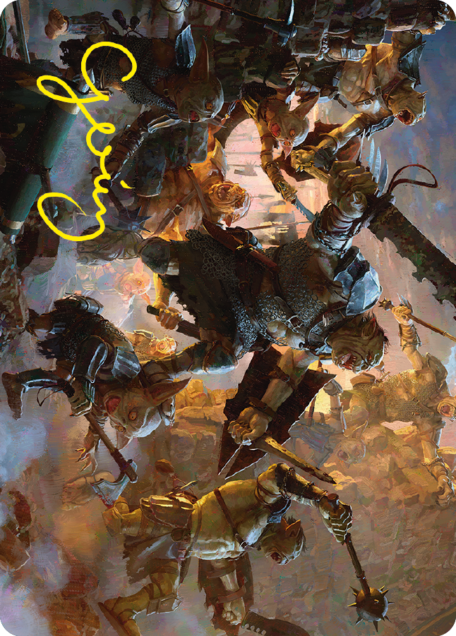 Image of Thrill of Possibility Art Card (Gold-Stamped Signature) [The Lord of the Rings: Tales of Middle-earth Art Series]