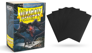 Black Matte Dragon Shield (STANDARD)