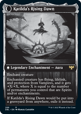 Image of Katilda, Dawnhart Martyr // Katilda's Rising Dawn [Innistrad: Double Feature]