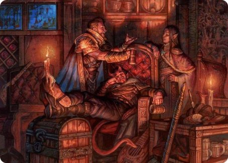 Image of Long Rest Art Card [Dungeons & Dragons: Adventures in the Forgotten Realms Art Series]