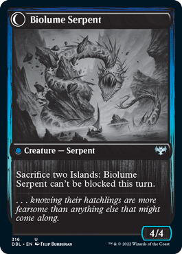 Image of Biolume Egg // Biolume Serpent [Innistrad: Double Feature]