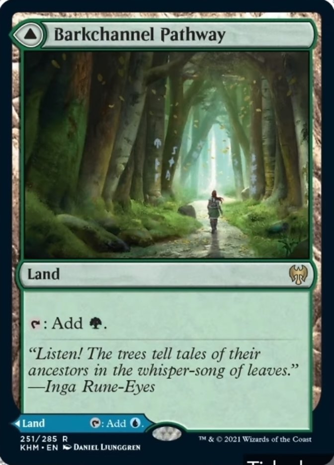 Image of Barkchannel Pathway // Tidechannel Pathway [Kaldheim]