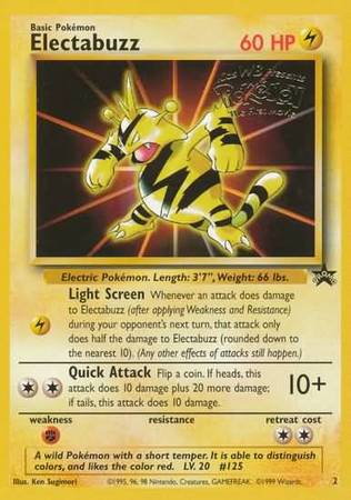 Electabuzz (Black Star Promo) (NM)
