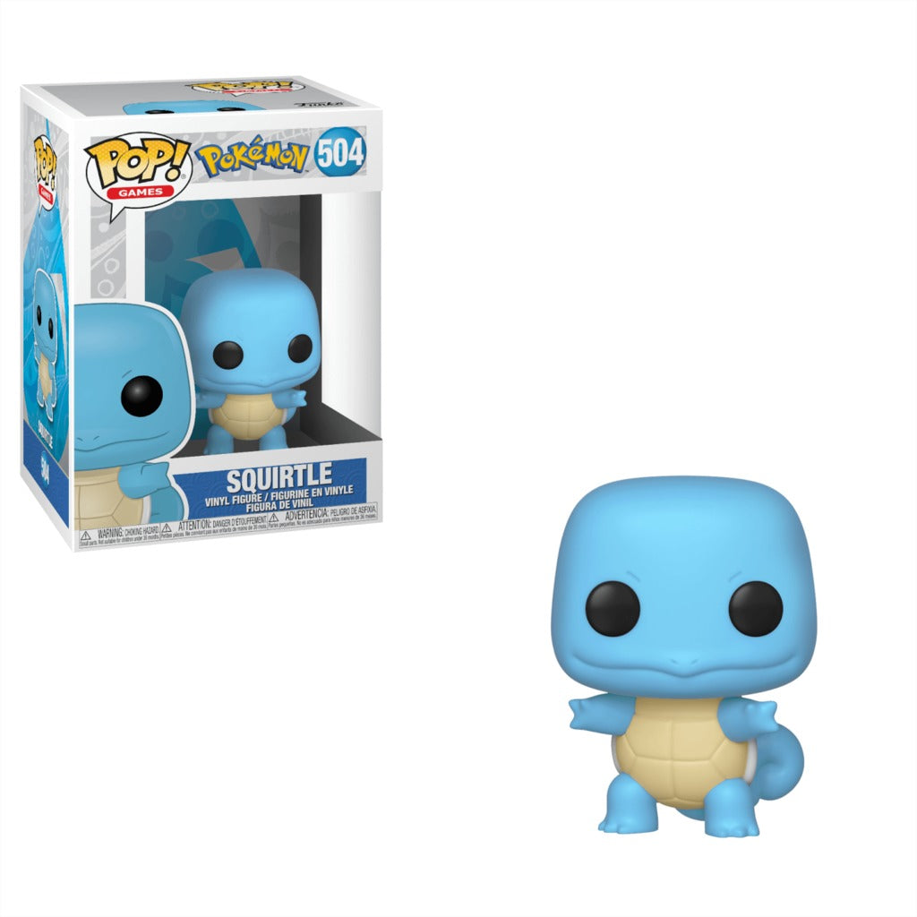 Image of Squirtle #504 (Pop! Games Pokemon)