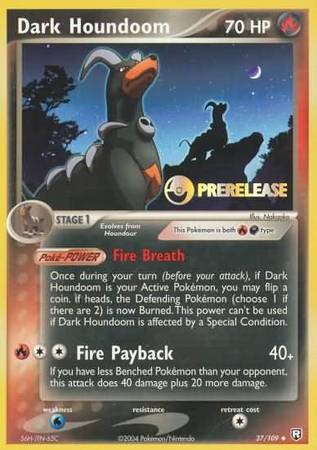 Dark Houndoom (Prerelease Promo) (NM)