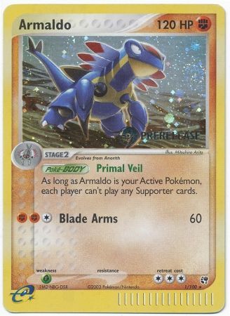 Armaldo (Prerelease Promo) (NM)