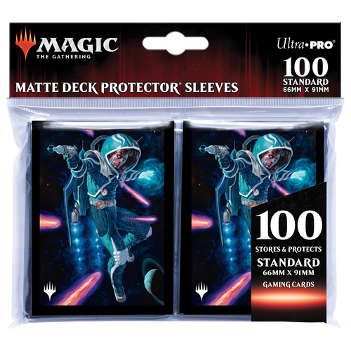Image of Unfinity Space Beleren Ultra Pro Standard Matte Card Sleeves